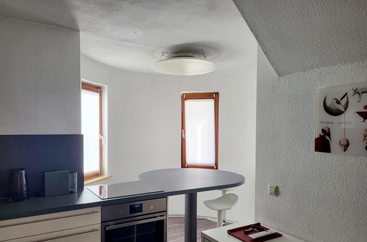 Ferienwohnung Little Castle Near Airport And Messe Steinenbronn Exterior foto
