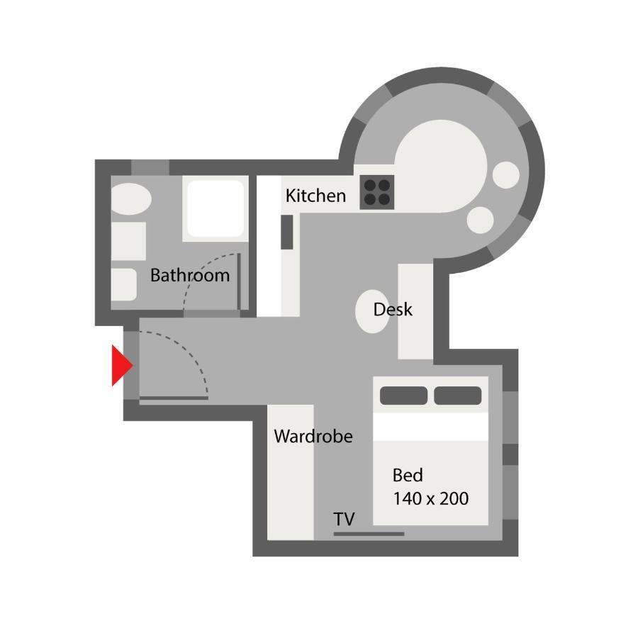 Ferienwohnung Little Castle Near Airport And Messe Steinenbronn Exterior foto